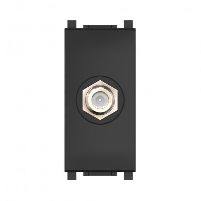 Розетка CADUCEUS ALING EXPERIENCE для скрытой проводки, антенная TV, спутниковая, одиночная, модульная (Артикул: 74265)