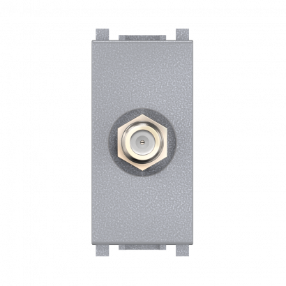 Розетка CADUCEUS ALING EXPERIENCE для скрытой проводки, антенная TV, спутниковая, одиночная, модульная (Артикул: 74265)