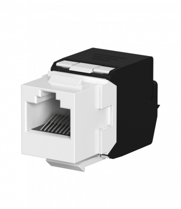 Модуль CADUCEUS ALING EXPERIENCE Keystone RJ45 8P8C cat. 5e, UTP (Артикул: 74305)