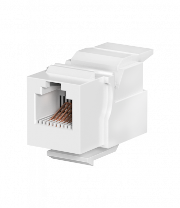 Модуль CADUCEUS ALING EXPERIENCE Keystone RJ12 6P6C cat. 3 (Артикул: 74313)