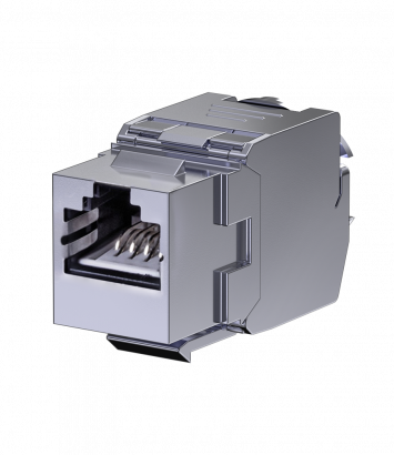 Модуль CADUCEUS ALING EXPERIENCE Keystone RJ45 8P8C cat. 6, FTP (Артикул: 74316)