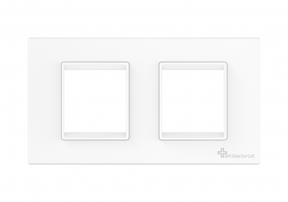 Рамка декоративная CADUCEUS ALING EXPERIENCE, 2х2М, с антибактериальной защитой (Артикул: A70122.0)