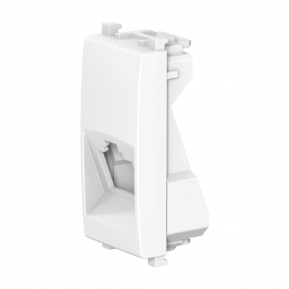 Адаптер CADUCEUS ALING EXPERIENCE для Keystone RJ12/RJ45 с антибактериальной защитой (Артикул: A74201.0)