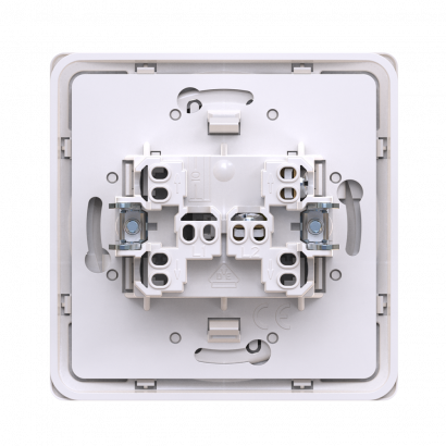 Выключатель скрытой установки CADUCEUS ALING EON, одноклавишный, 10АХ, 250В~ (Артикул: E605.00)