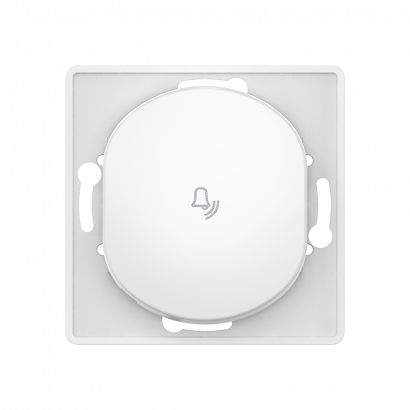 Выключатель скрытой установки CADUCEUS ALING EON, кнопочный, с символом Звонок, 10А, 250В~, механизм (Артикул: E610)