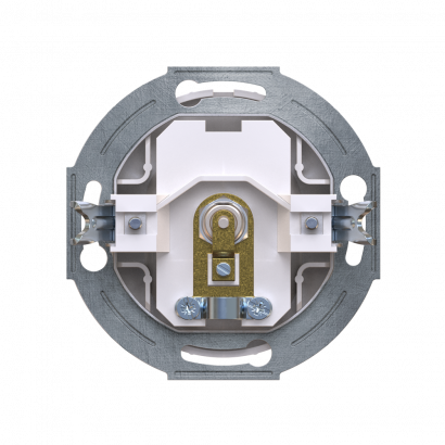 Механизм одиночной антенной TV розетки скрытой установки CADUCEUS ALING EON (Артикул: E612I)