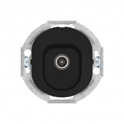 Механизм одиночной антенной TV розетки скрытой установки CADUCEUS ALING EON (Артикул: E612I)