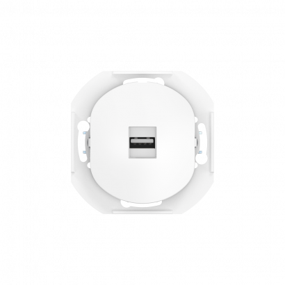 Розетка скрытой установки CADUCEUS ALING EON с модулем Keystone USB 2.0 тип A-A, механизм (Артикул: E6162)