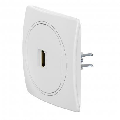 Розетка скрытой установки CADUCEUS ALING EON с модулем Keystone HDMI тип A-A (Артикул: E6163.00)