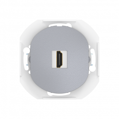 Розетка скрытой установки CADUCEUS ALING EON с модулем Keystone HDMI тип A-A, механизм (Артикул: E6163)