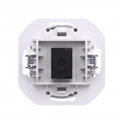 Розетка скрытой установки компьютерная CADUCEUS ALING EON с модулем Keystone RJ45 8P8C, cat.6A, UTP, механизм (Артикул: E616) (UTP - неэкранированный)