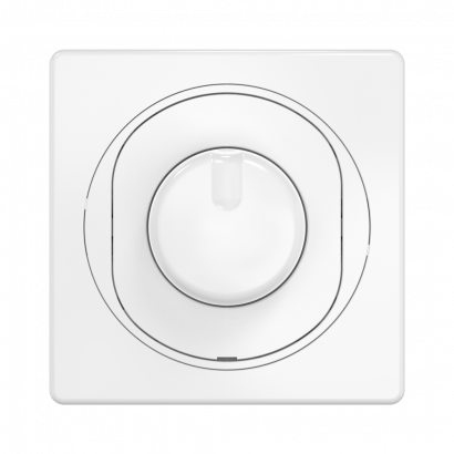 Диммер скрытой установки CADUCEUS ALING EON, поворотно-нажимной, 40-400ВА, 230В, 50Гц Артикул: (E6173.00)
