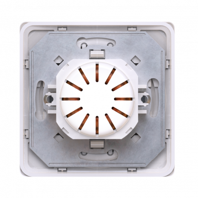 Диммер скрытой установки CADUCEUS ALING EON, поворотно-нажимной, 40-400ВА, 230В, 50Гц, механизм (Артикул: E6173)