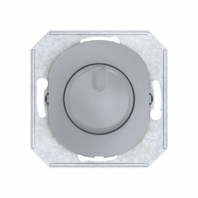 Диммер скрытой установки CADUCEUS ALING EON, поворотно-нажимной, 40-400ВА, 230В, 50Гц, механизм (Артикул: E6173)