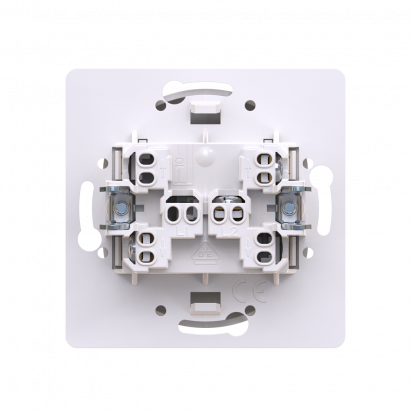 Выключатель скрытой установки одноклавишный CADUCEUS ALING EON с индикацией при включении, 16АХ, 250В~, механизм (Артикул: E6191)