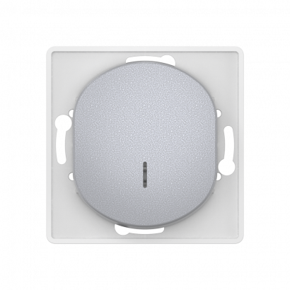 Выключатель скрытой установки одноклавишный CADUCEUS ALING EON с индикацией, 10АХ, 250В~, механизм (Артикул: E625)