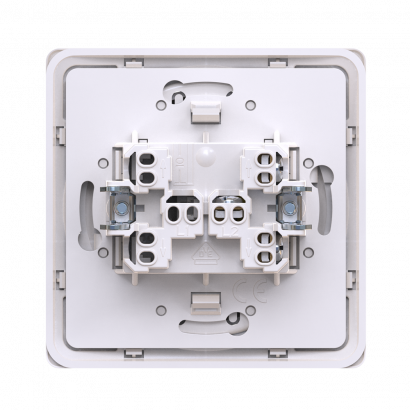 Выключатель скрытой установки CADUCEUS ALING EON, одноклавишный, проходной, с индикацией, 10АХ, 250В~, механизм (Артикул: E627)