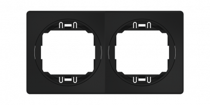 Рамка декоративная CADUCEUS ALING EON, двухместная, горизонтальная (Артикул: E6701)