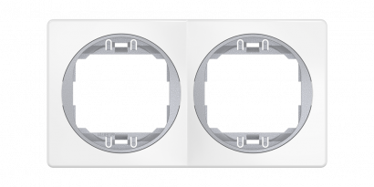 Рамка декоративная CADUCEUS ALING EON, двухместная, горизонтальная (Артикул: E6701)
