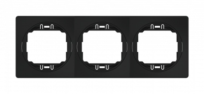 Рамка декоративная CADUCEUS ALING EON, трёхместная, горизонтальная (Артикул: E6703)