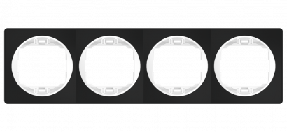 Рамка декоративная CADUCEUS ALING EON, двухместная, вертикальная (Артикул: E6711)