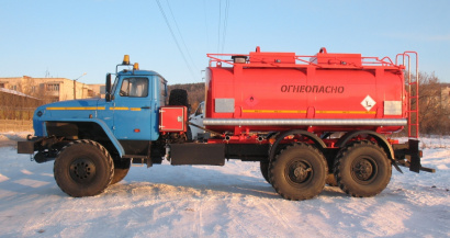 Автотопливозаправщик АТЗ-12 Урал 4320-72Е5 (насос СВН-80)