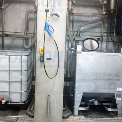 Автоматизированная установка мойки и сушки IBC емкостей (Моноблок)