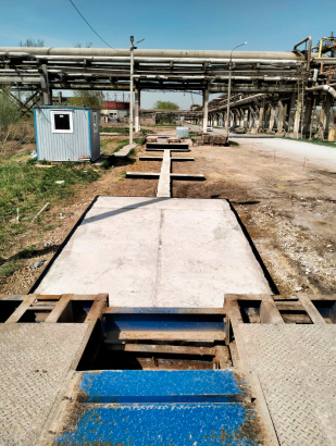 Автомобильные весы 80 тонн