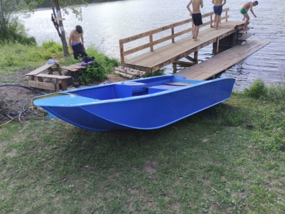 Полипропиленовая лодка Ресурс 370Р