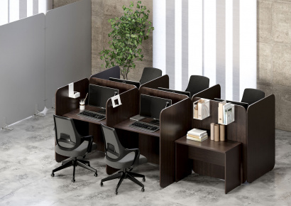 Мебель для колл-центров «Колл-центр Д» и «Колл-центр Т»