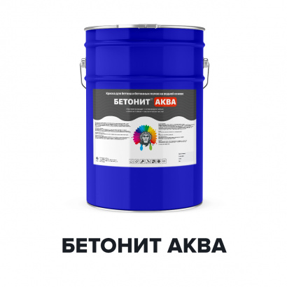 Водно-акриловая краска для бетона БЕТОНИТ АКВА (Kraskoff Pro) Белый