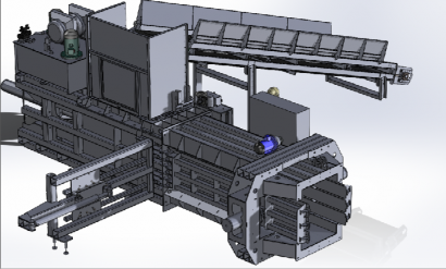 Канальный пресс Кубер-50ГА с автоматической обвязкой кип