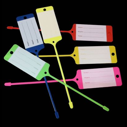 Пластик тонколистовой для меловых табличек, ценников и бирок