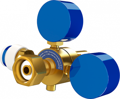 Редуктор баллонный кислородный CADUCEUS БКО-50 с быстроразъемным клапаном