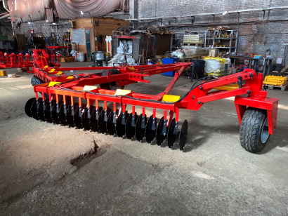 Борона батарейная дисковая лёгкая однорядная серии ЛД ДЕМЕТРА® (Лущильник дисковый) от 5 до 17 метров