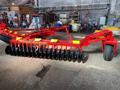 Борона батарейная дисковая лёгкая однорядная серии ЛД ДЕМЕТРА® (Лущильник дисковый) от 5 до 17 метров