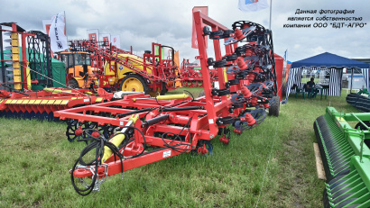 Борона дисковая БАРС четырехрядная на пружинной стойке от 2,4 до 9,2 метров