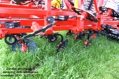 Борона дисковая БАРС двухрядная на пружинной стойке от 1,8 до 9,3 метров