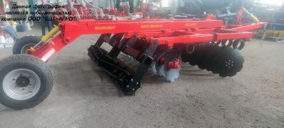Борона дисковая БАРС двухрядная на пружинной стойке от 1,8 до 9,3 метров