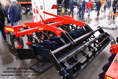 Борона дисковая БАРС двухрядная на пружинной стойке от 1,8 до 9,3 метров