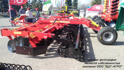 Борона дисковая легкая БАРСУК на эластомерах от 1,8 до 12,1 метров