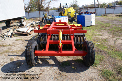 Борона дисковая легкая БАРСУК на эластомерах от 1,8 до 12,1 метров