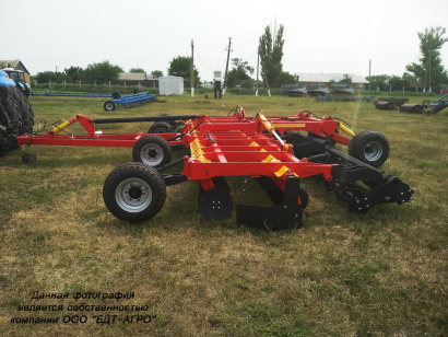 Борона дисковая легкая БАРСУК на эластомерах от 1,8 до 12,1 метров