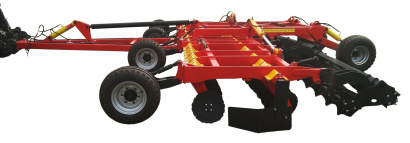 Борона дисковая легкая БАРСУК на эластомерах от 1,8 до 12,1 метров