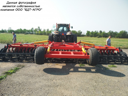 Борона дисковая легкая БАРСУК на эластомерах от 1,8 до 12,1 метров