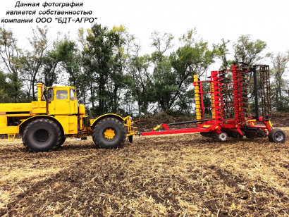 Борона дисковая легкая БАРСУК на эластомерах от 1,8 до 12,1 метров