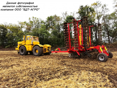 Борона дисковая легкая БАРСУК на эластомерах от 1,8 до 12,1 метров