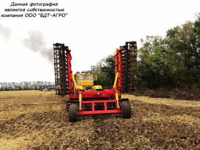 Борона дисковая легкая БАРСУК на эластомерах от 1,8 до 12,1 метров