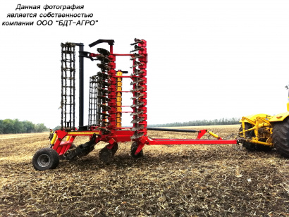 Борона дисковая легкая БАРСУК на эластомерах от 1,8 до 12,1 метров