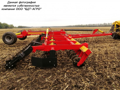 Борона дисковая легкая БАРСУК на эластомерах от 1,8 до 12,1 метров